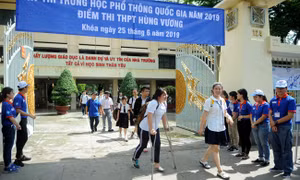 Trên 71.000 thí sinh tại TP Hồ Chí Minh đã kết thúc bài thi môn ngữ văn 