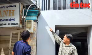 TP Hồ Chí Minh: Robot đào hầm dưới lòng đất làm hàng loạt nhà dân bị nứt tường