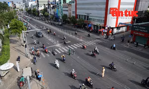 Ngày đầu đảo chiều linh hoạt đường Cộng Hòa: Giao thông cơ bản thông thoáng