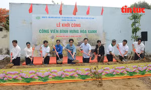 TP Hồ Chí Minh: Khởi công xây dựng công viên Bình Hưng Hòa Xanh