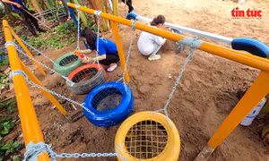 ‘Biến’ bãi rác thành sân chơi cho trẻ ở TP Hồ Chí Minh