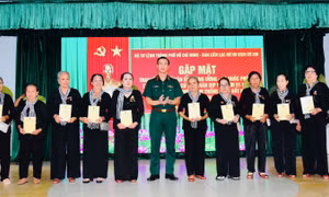 Bộ Tư lệnh TP Hồ Chí Minh tri ân nữ du kích Củ Chi