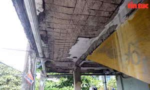 TP Hồ Chí Minh: Cận cảnh chung cư Phạm Thế Hiển xuống cấp nghiêm trọng