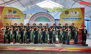 TP Hồ Chí Minh: Lễ xuất quân Học kỳ trên biển ‘Em là chiến sĩ Bộ đội Biên phòng’