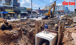 TP Hồ Chí Minh: Đường Dương Quảng Hàm ‘chạy nước rút’ để về đích
