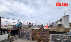Cầu Bình Phước 1 hoàn tất công tác kích nâng tĩnh không vào ngày 15/11
