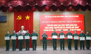 BĐBP TP Hồ Chí Minh phát động thi đua chuyển đổi số