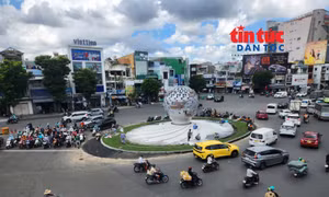 TP Hồ Chí Minh: Vòng xoay Lăng Cha Cả khoác diện mạo mới với biểu tượng chim Lạc