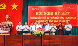 Tạo sức lan tỏa chương trình 'Cảnh sát biển đồng hành với ngư dân'