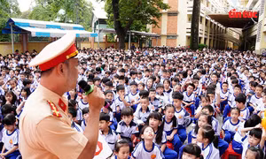 Kéo giảm tai nạn giao thông - Bài cuối: Xây dựng văn hoá giao thông từ mái trường