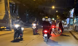 TP Hồ Chí Minh: Tổ 363 vây bắt nhóm thanh thiếu niên dùng hung khí giải quyết mâu thuẫn