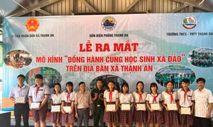TP Hồ Chí Minh: Đồn Biên phòng Thạnh An chăm lo, hỗ trợ các em học sinh xã đảo