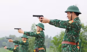 Bộ đội Biên phòng TP Hồ Chí Minh tổ chức kiểm tra bắn đạn thật