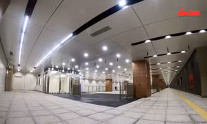 Sẽ hoàn thành đổ bê tông sàn ga ngầm Bến Thành – tuyến metro số 1 trong năm 2020