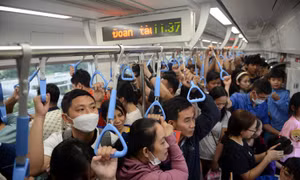 TP Hồ Chí Minh: Miễn phí 100% vé tàu Metro số 1 trong hai ngày cao điểm Tết
