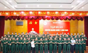 Khai mạc tập huấn chuyên ngành Quân y Bộ đội Biên phòng năm 2025