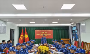 Bộ Tư lệnh Vùng Cảnh sát biển 3 chủ động ứng phó với bão số 15