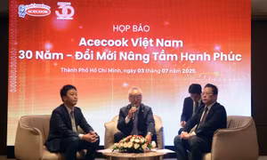 Acecook Việt Nam kỷ niệm 30 năm: Công bố chiến lược 'Đổi mới nâng tầm hạnh phúc'