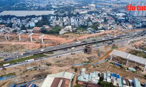  TP Hồ Chí Minh: Tăng tốc thi công nút giao Tân Vạn lớn nhất Vành đai 3