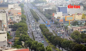 TP Hồ Chí Minh: Điểm ùn tắc trên đường Trường Chinh người dân cần 'né' 