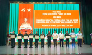TP Hồ Chí Minh tổng kết mô hình xây dựng khu vực biên giới giai đoạn 2019-2025 