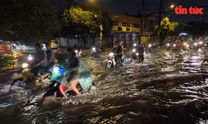 TP Hồ Chí Minh có nguy cơ ngập cục bộ do mưa lớn trong 3 ngày tới
