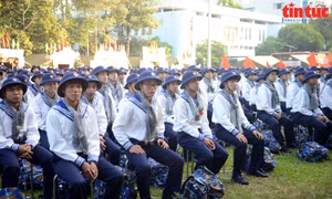 TP Hồ Chí Minh: Gần 5.000 tân binh lên đường nhập ngũ
