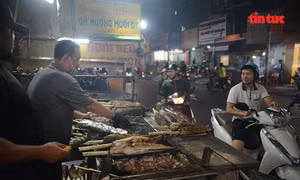 TP Hồ Chí Minh: Phố cá lóc thâu đêm đỏ lửa phục vụ ngày vía Thần Tài