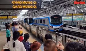TP Hồ Chí Minh: Metro số 1 phục vụ gần 19 triệu lượt khách sau một năm vận hành