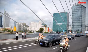 TP Hồ Chí Minh: Đưa vào sử dụng cầu Thủ Thiêm 2 bắc qua sông Sài Gòn