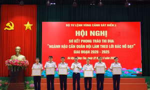 Vùng Cảnh sát biển 3 lan tỏa phong trào thi đua làm theo lời Bác
