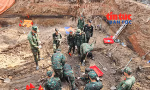Quy tập 197 hài cốt liệt sĩ tại Công viên Lê Thị Riêng sau hơn một tháng tìm kiếm