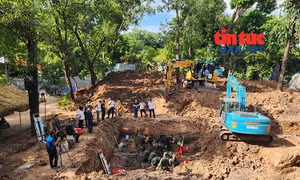 TP Hồ Chí Minh: Phát hiện thêm 14 hài cốt liệt sĩ tại Công viên Lê Thị Riêng