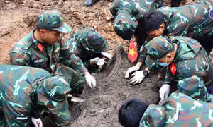 TP Hồ Chí Minh: Quy tập thêm 26 bộ hài cốt liệt sĩ tại Công viên Lê Thị Riêng