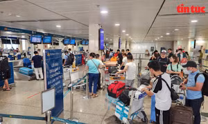 Sân bay Tân Sơn Nhất sẽ đón khoảng 24 triệu lượt hành khách trong dịp hè 2023