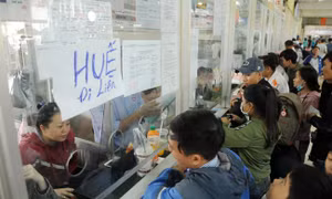 Còn nhiều vé tàu, vé xe phục vụ nhu cầu đi lại dịp Tết