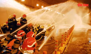 TP Hồ Chí Minh cấm các phương tiện qua hầm Thủ Thiêm trong 2 ngày cuối tuần
