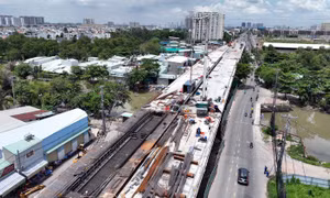 TP Hồ Chí Minh: Cầu Nam Lý trên đường Đỗ Xuân Hợp sẽ thông xe vào tháng 9