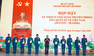 Dân quân tự vệ TP Hồ Chí Minh phát huy truyền thống, hoàn thành tốt nhiệm vụ