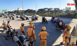 Gần 15.000 phương tiện bị xử phạt trong 15 ngày ra quân tổng kiểm tra giao thông