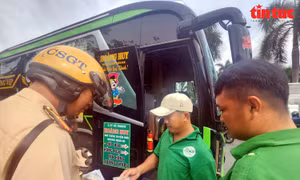 TP Hồ Chí Minh: Xử phạt nhiều xe khách, xe tải vi phạm an toàn giao thông
