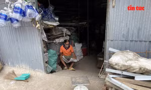Nâng đường Nguyễn Hữu Cảnh, nhiều nhà dân thành 'hầm'