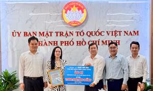 TP Hồ Chí Minh tiếp nhận hơn 42,4 tỷ đồng ủng hộ đồng bào vùng bão, lũ