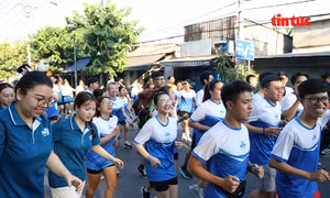 TP Hồ Chí Minh: Trên 500 người tham gia Ngày chạy Olympic vì sức khỏe toàn dân
