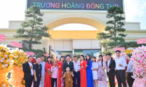 Khánh thành nhà máy phân bón công ty Tập đoàn Trương Hoàng Đông THĐ