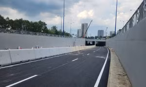 TP Hồ Chí Minh: Hầm chui HC1 nút giao An Phú trước ngày thông xe