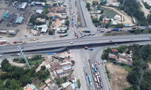 TP Hồ Chí Minh: Nhiều giải pháp kéo giảm ùn tắc giao thông ở cảng Cát Lái và cầu Phú Mỹ