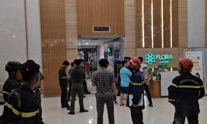 TP Hồ Chí Minh: Cháy tại chung cư Mizuki, hàng trăm người hoảng hốt tháo chạy