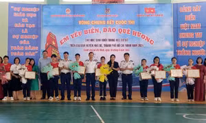 Hơn 10.000 học sinh ở TP Hồ Chí Minh tham gia cuộc thi ‘Em yêu biển đảo quê hương’