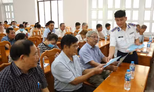 Bộ Tư lệnh Vùng Cảnh sát biển 3 tăng cường tuyên truyền pháp luật cho nhân dân